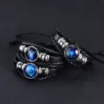 Zodiac Constellation Bracelet Braided Design Bracelet For Men Women Kids - Image 4