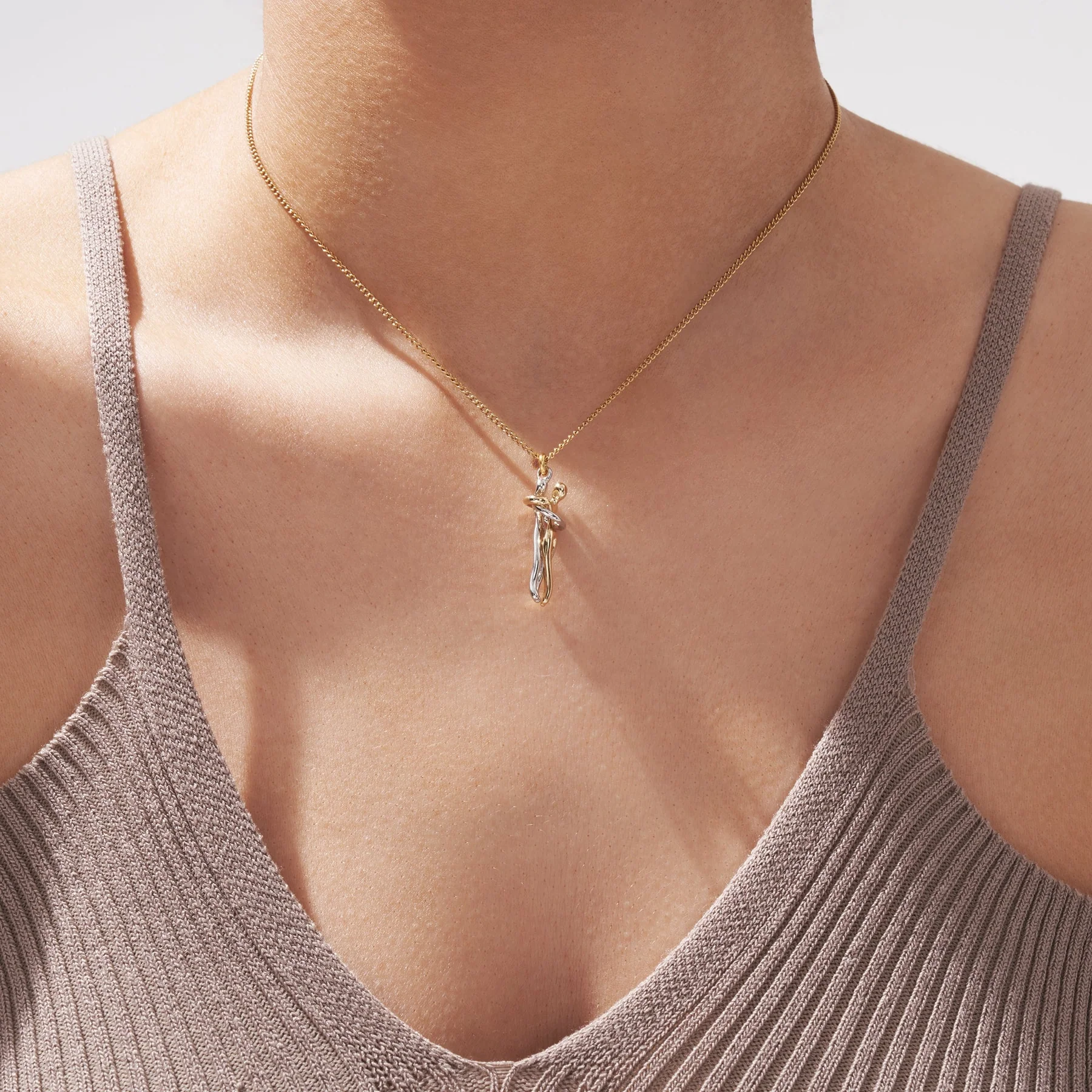 20220524_2748.webp Gold Hug Necklace (With Ring) - Image 3