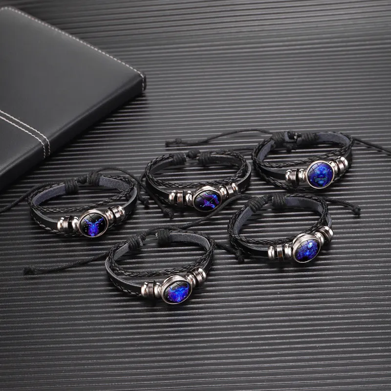 5774ed82-083d-4936-a030-3f7cf91aeebd-1.webp Zodiac Constellation Bracelet Braided Design Bracelet For Men Women Kids - Image 5
