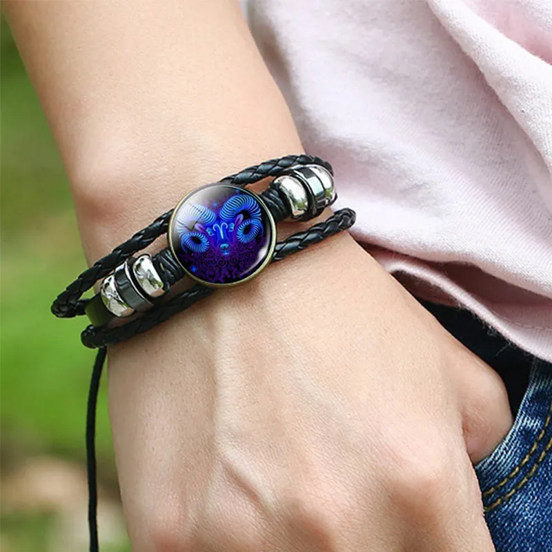 929cb255-47d0-4ba1-9440-4671daa6ba01-1.webp Zodiac Constellation Bracelet Braided Design Bracelet For Men Women Kids - Image 3