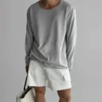 KNIT PULLOVER LONG SLEEVE